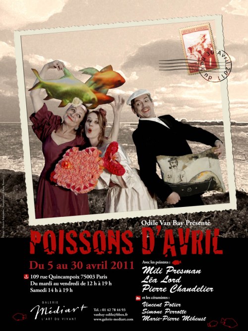 Affiche Poissons d'Avril