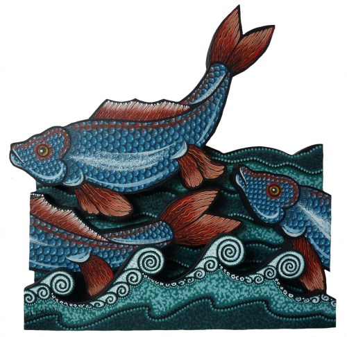 Sur la Vague N°1 - 2011 - 43x43 cm