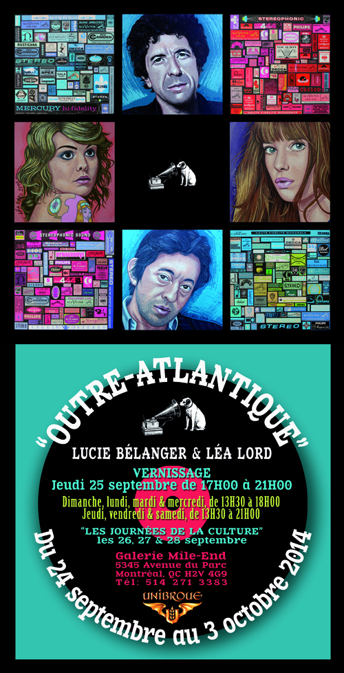 Invitation Outre-Atlantique(recto/verso)